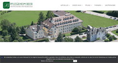 Desktop Screenshot of pflegeheim-beer.com